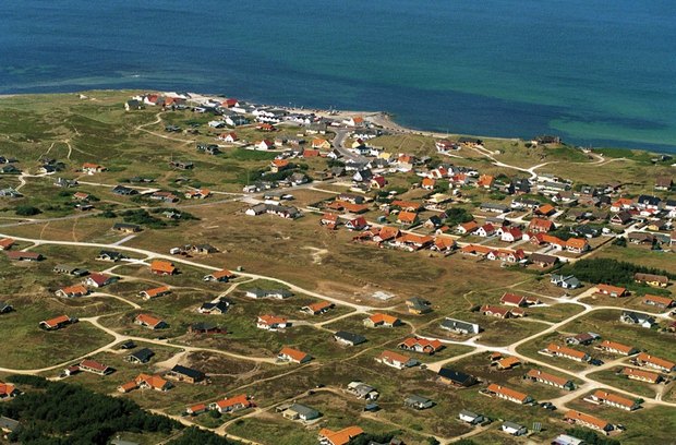 Summer-house landscape on the west coast of Jutland in Denmark. Photo: Dieter Betz, SCANPIX