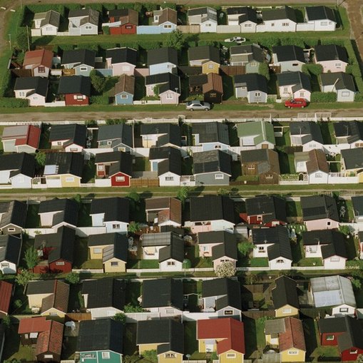 Somebody likes it dense? Second homes at Laholm in Southern Sweden. Photo: Lars Bygdemark, SCANPIX