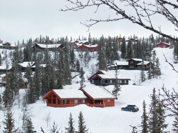 A typically modern Norwegian mountain ‘village’, here at Aurdal in Southern Norway. Photo: Egil Heggen, Avisa Valdres