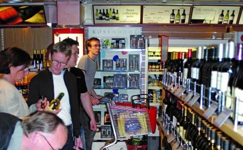 Duty free aboard a Mariehamn-Stockholm ferry is an important element in Åland’s tourism. Photo: Ilan Kelman.