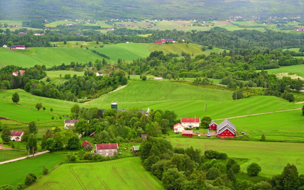 Spring in eastern Norway. Photo: Odd Iglebaek