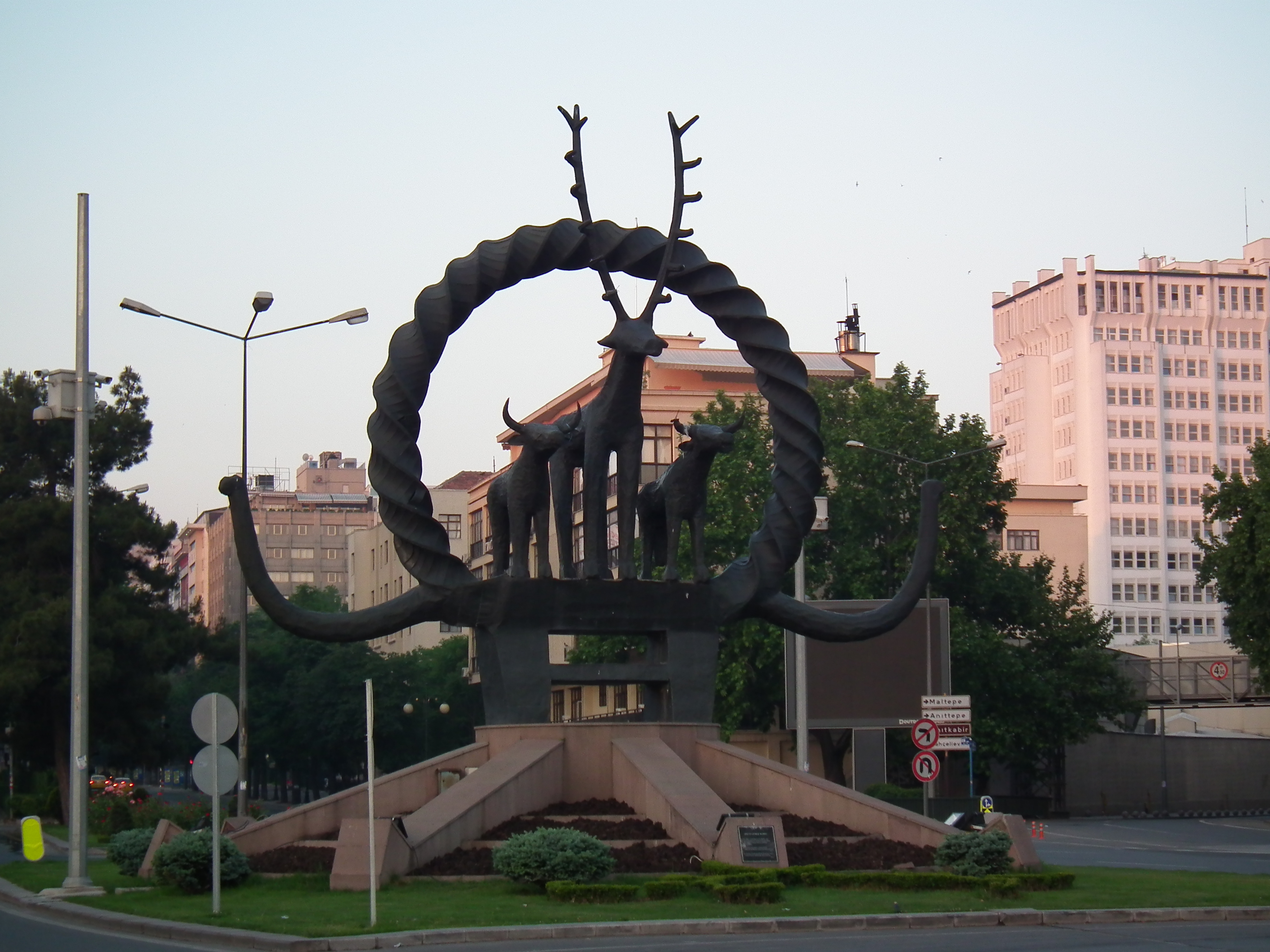 Hittite Statue in Ankara. 